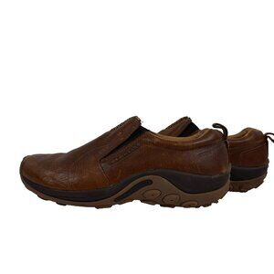 Merrell Jungle Moc 2 Shoes Mens Size 14 Earth Brown Leather Slip On